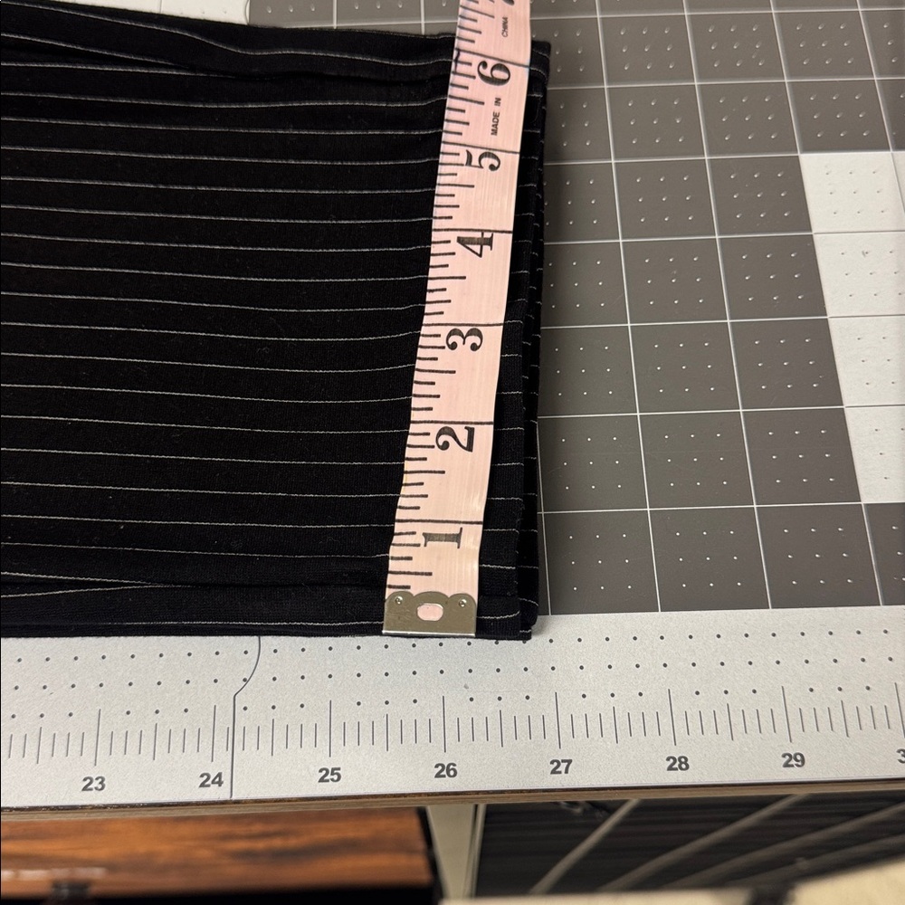 Liverpool Black and White Striped Pants - Picture 8 of 8
